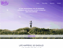 Tablet Screenshot of lifefy.com